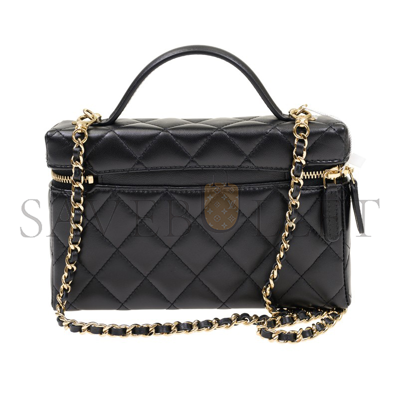 Ch**el lambskin chain shoulder bag ap4385 (19.5*17*5cm)
